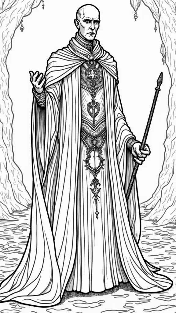 lord voldemort coloring pages